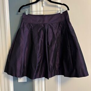 Pink Tartan Deep Purple Circle Skirt
